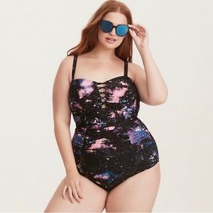 Torrid Swimsuit - Torrid Galaxy One Piece Swimsuit